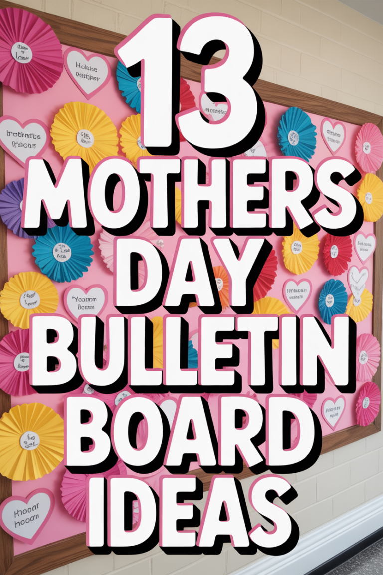 🌷 13 Mothers Day Bulletin Board Ideas