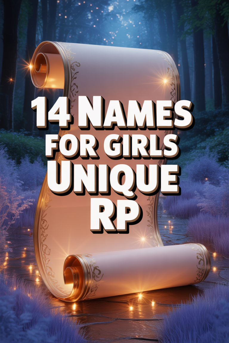 ✨ 14 Names For Girls Unique Rp