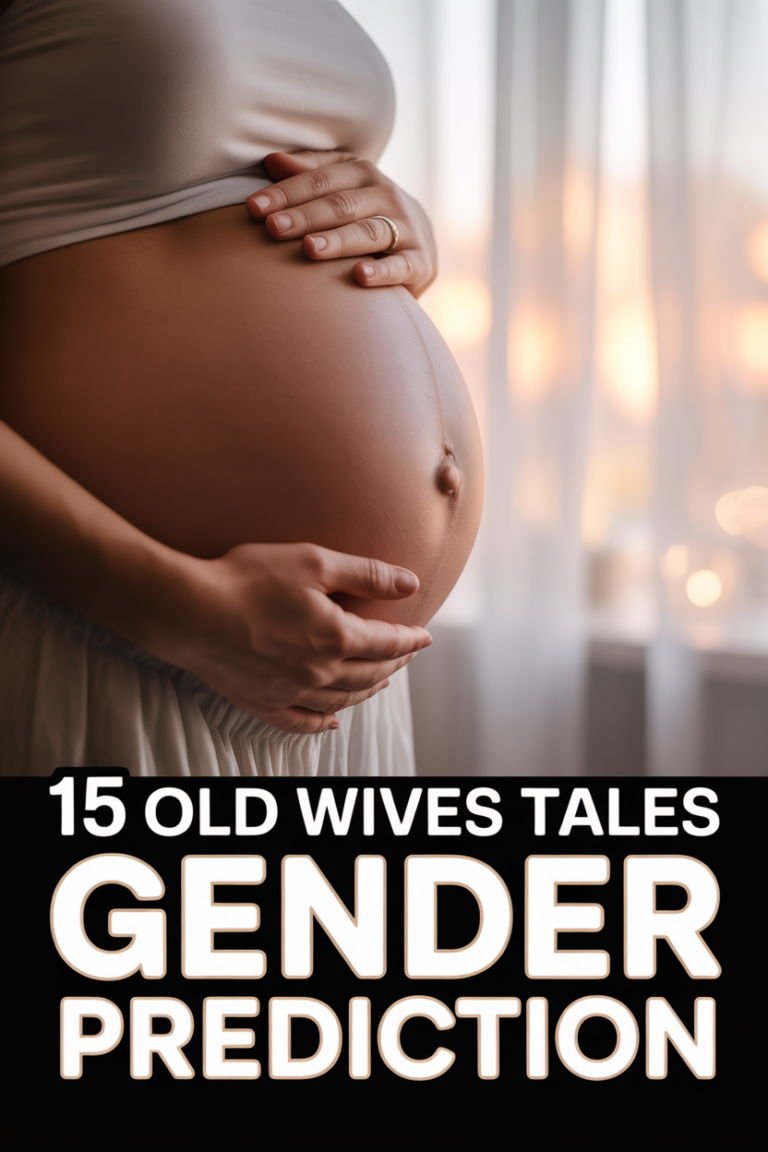 🤰 15 Old Wives Tales Gender Prediction