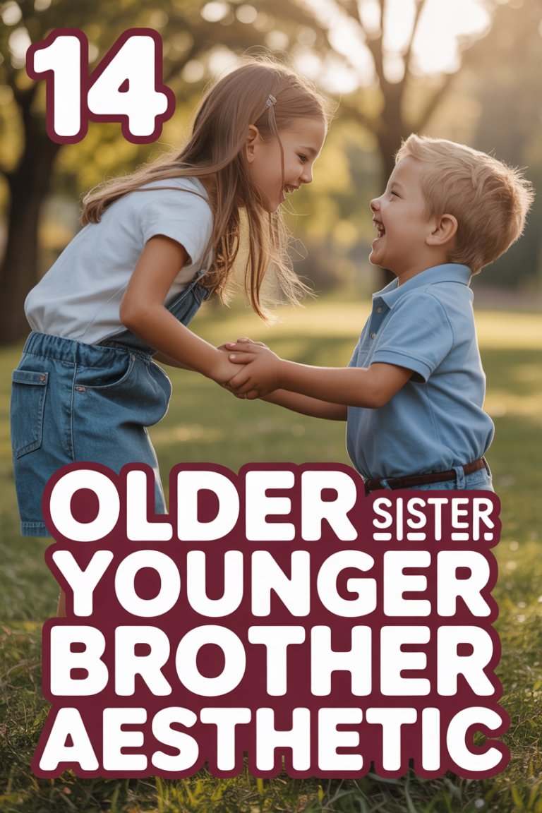 👯‍♀️ 14 Older Sister Younger Brother Aesthetic