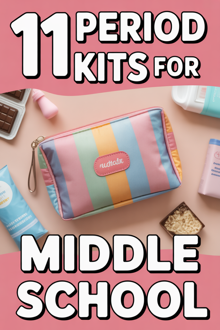 🩸 11 Period Kits For Middle School