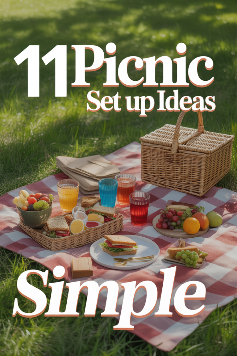 🧺 11 Picnic Set Up Ideas Simple
