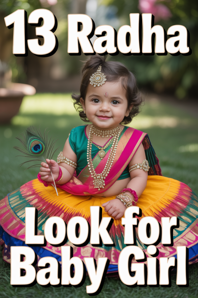 👶 13 Radha Look For Baby Girl