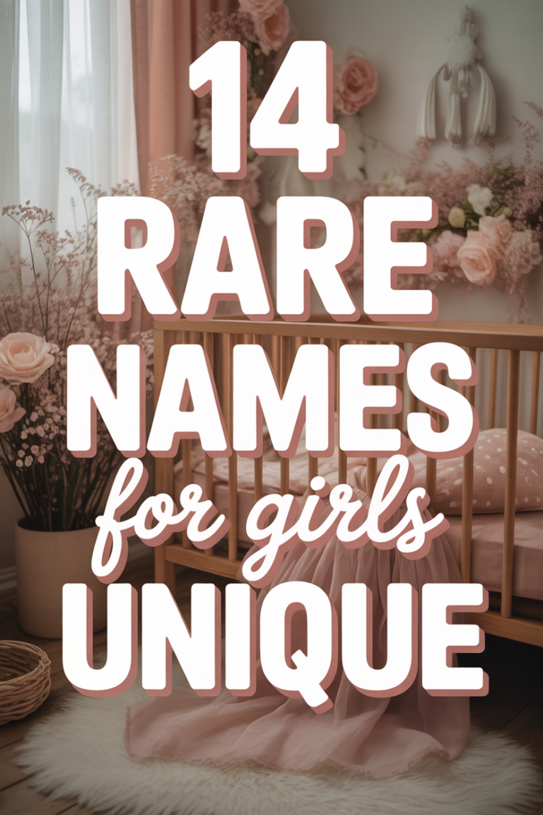 ✨ 14 Rare Names For Girls Unique