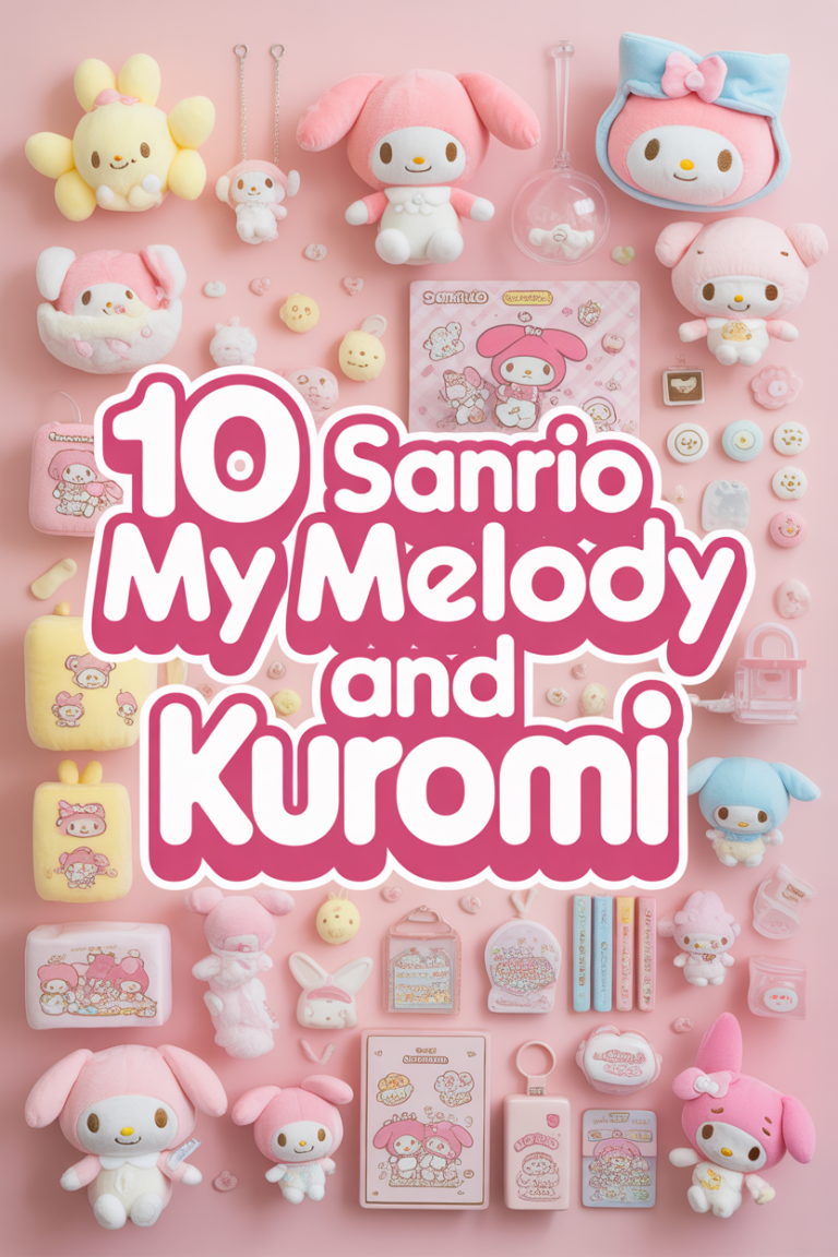 🎀 10 Sanrio My Melody And Kuromi