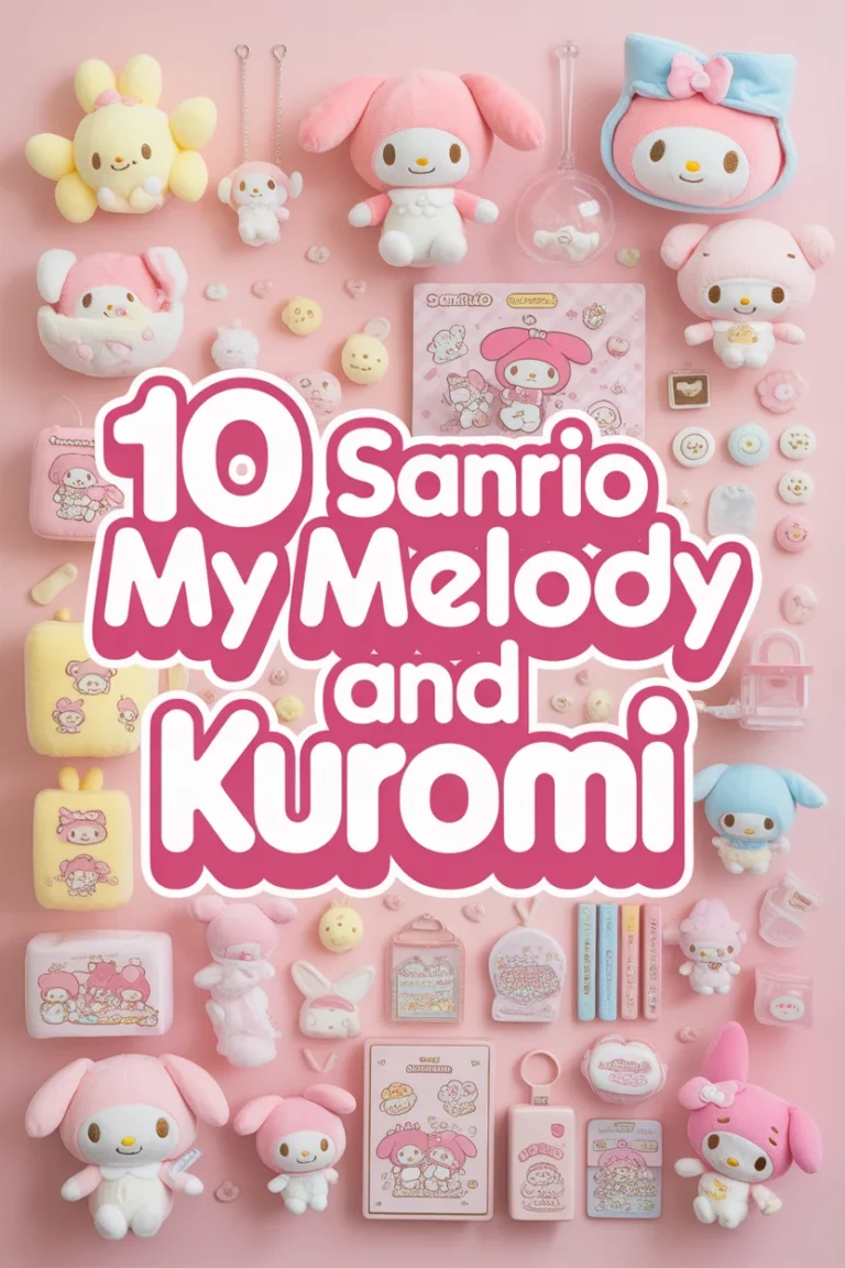 🎀 10 Sanrio My Melody And Kuromi