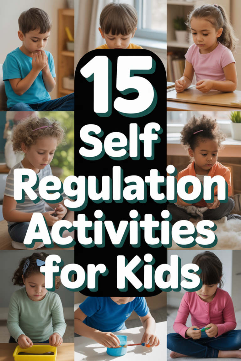 🧘‍♀️ 15 Self Regulation Activities For Kids