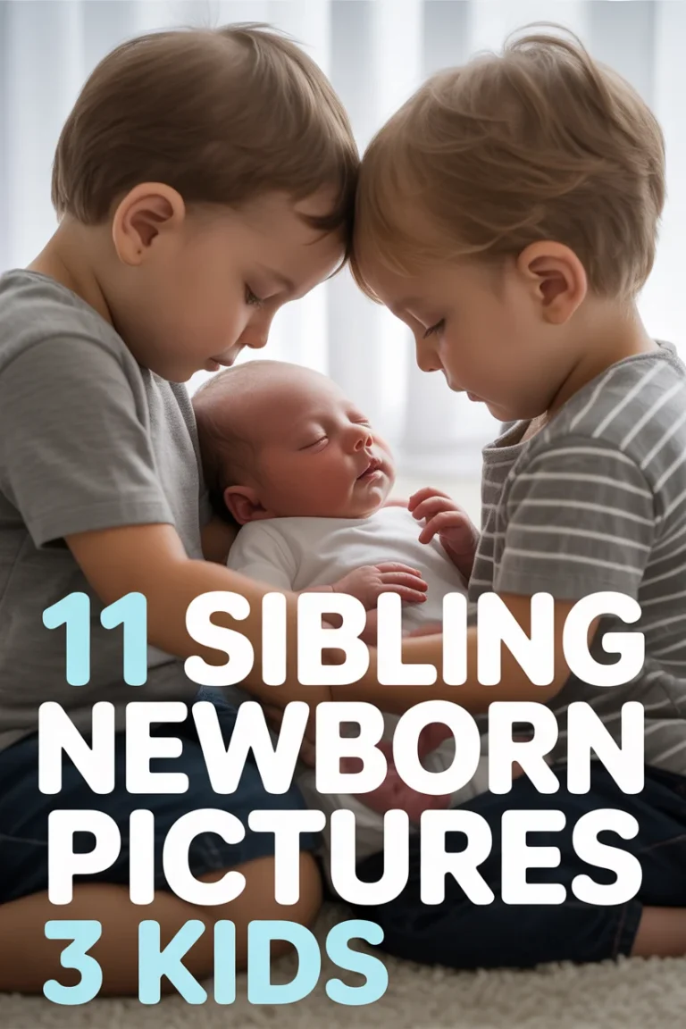 📸 11 Sibling Newborn Pictures 3 Kids