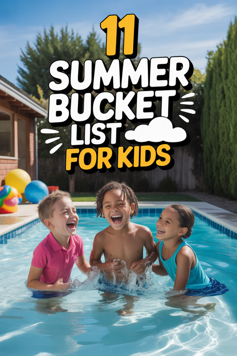 🌞 11 Summer Bucket List For Kids