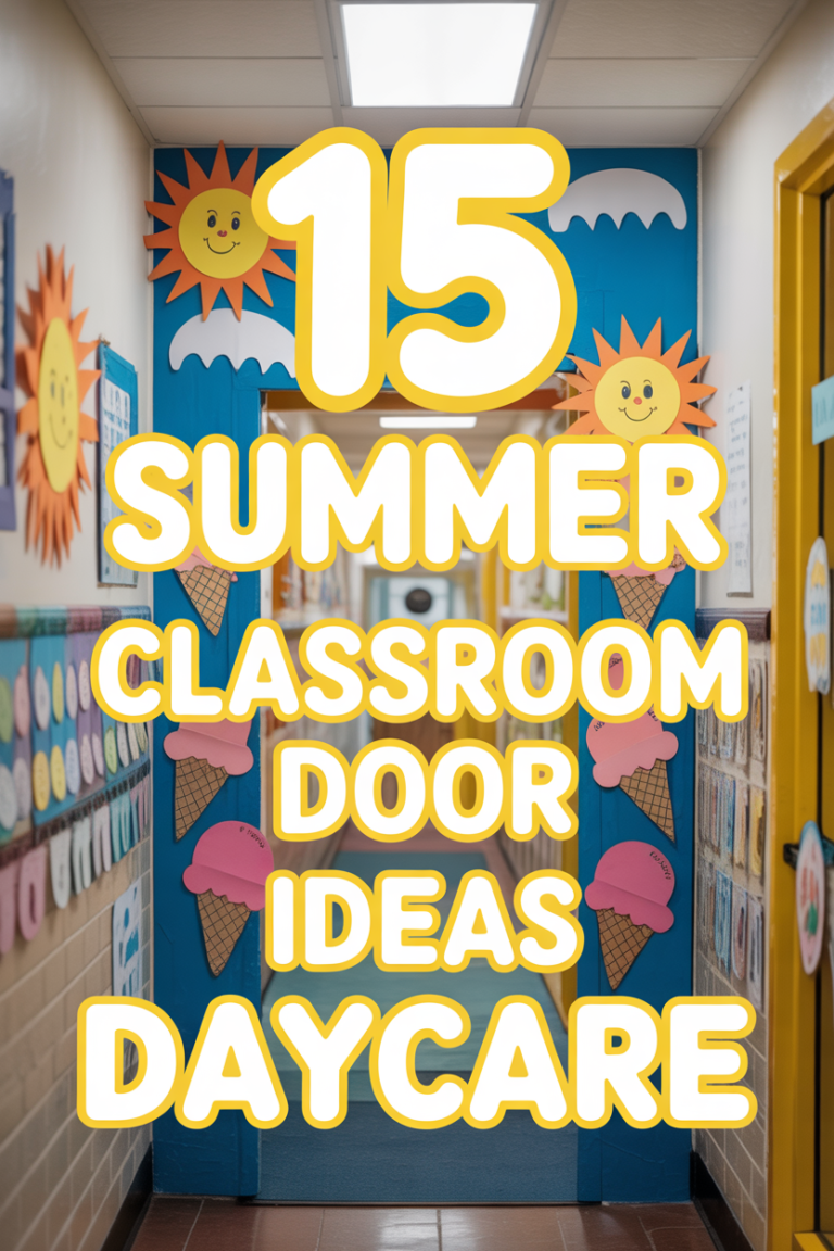 ☀️ 15 Summer Classroom Door Ideas Daycare