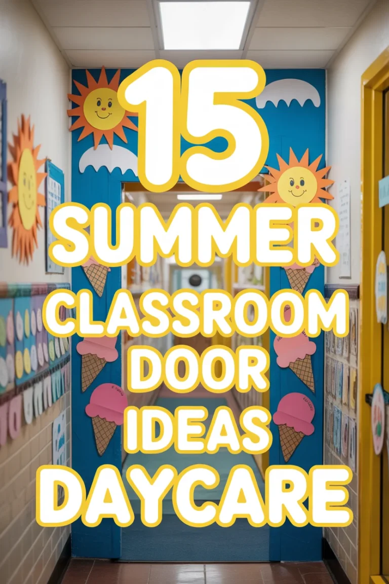 ☀️ 15 Summer Classroom Door Ideas Daycare