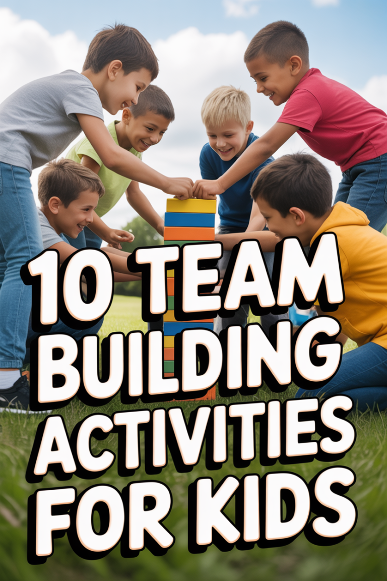 🧩 10 Team Building Activities For Kids
