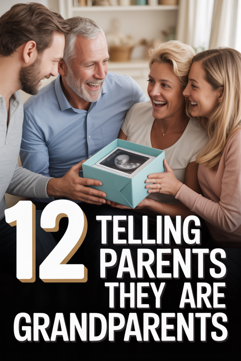 👶 12 Telling Parents They Are Grandparents