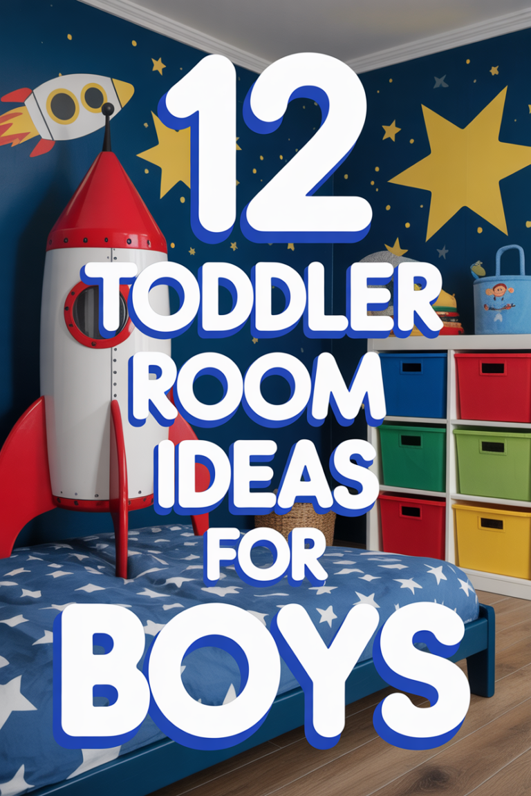 🚀 12 Toddler Room Ideas For Boys
