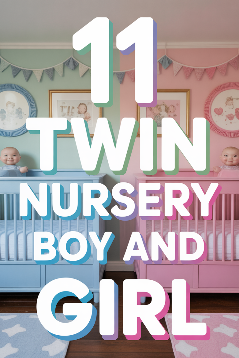 ✨ 11 Twin Nursery Boy And Girl
