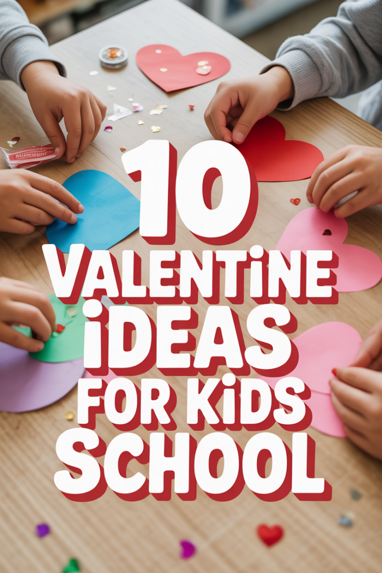 💖 10 Valentine Ideas For Kids School