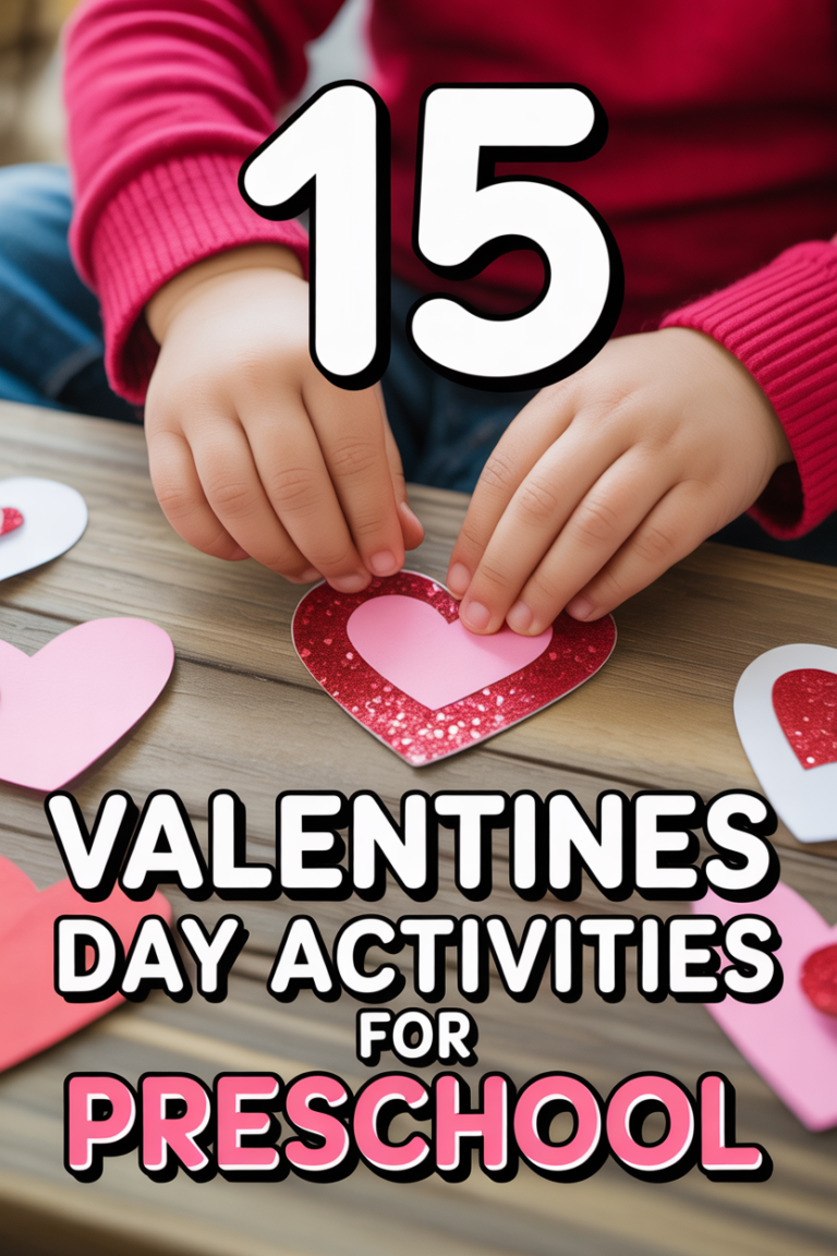 💖 15 Valentines Day Activities For Preschool