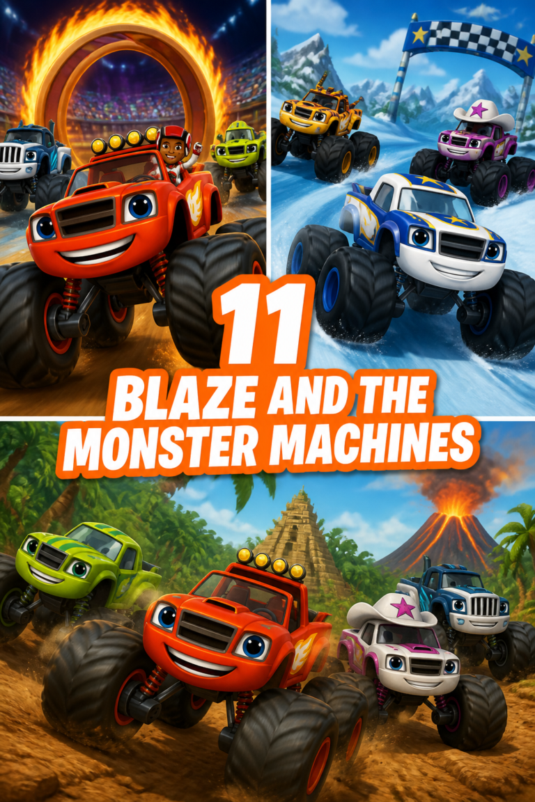 🏎️ 11 Blaze And The Monster Machines