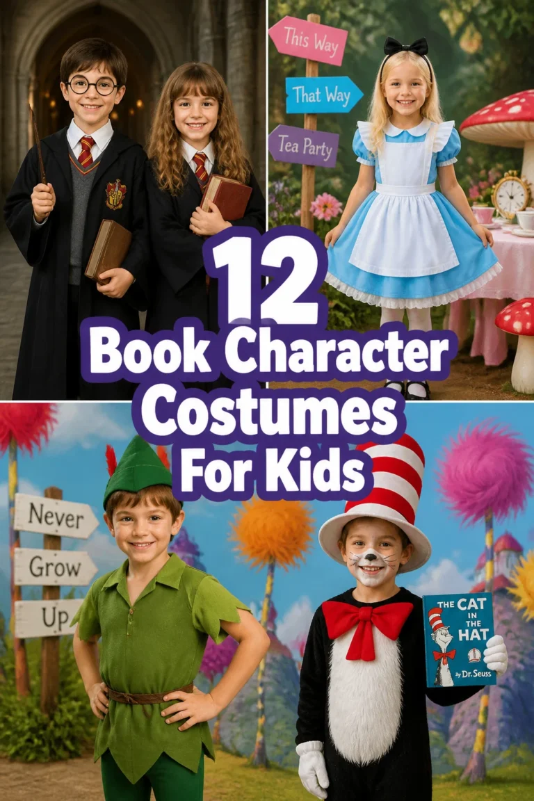 📚 12 Book Character Costumes For Kids