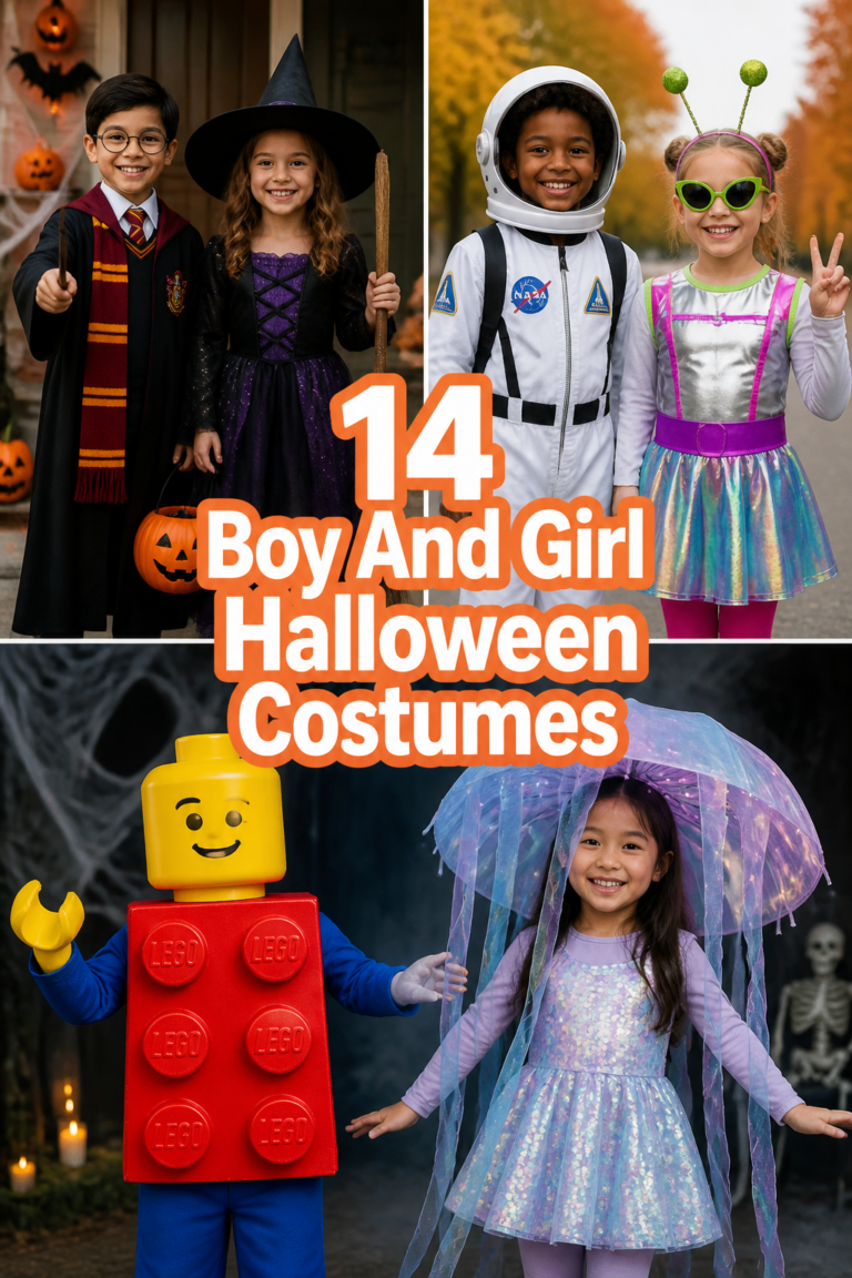 🎃 14 Boy And Girl Halloween Costumes