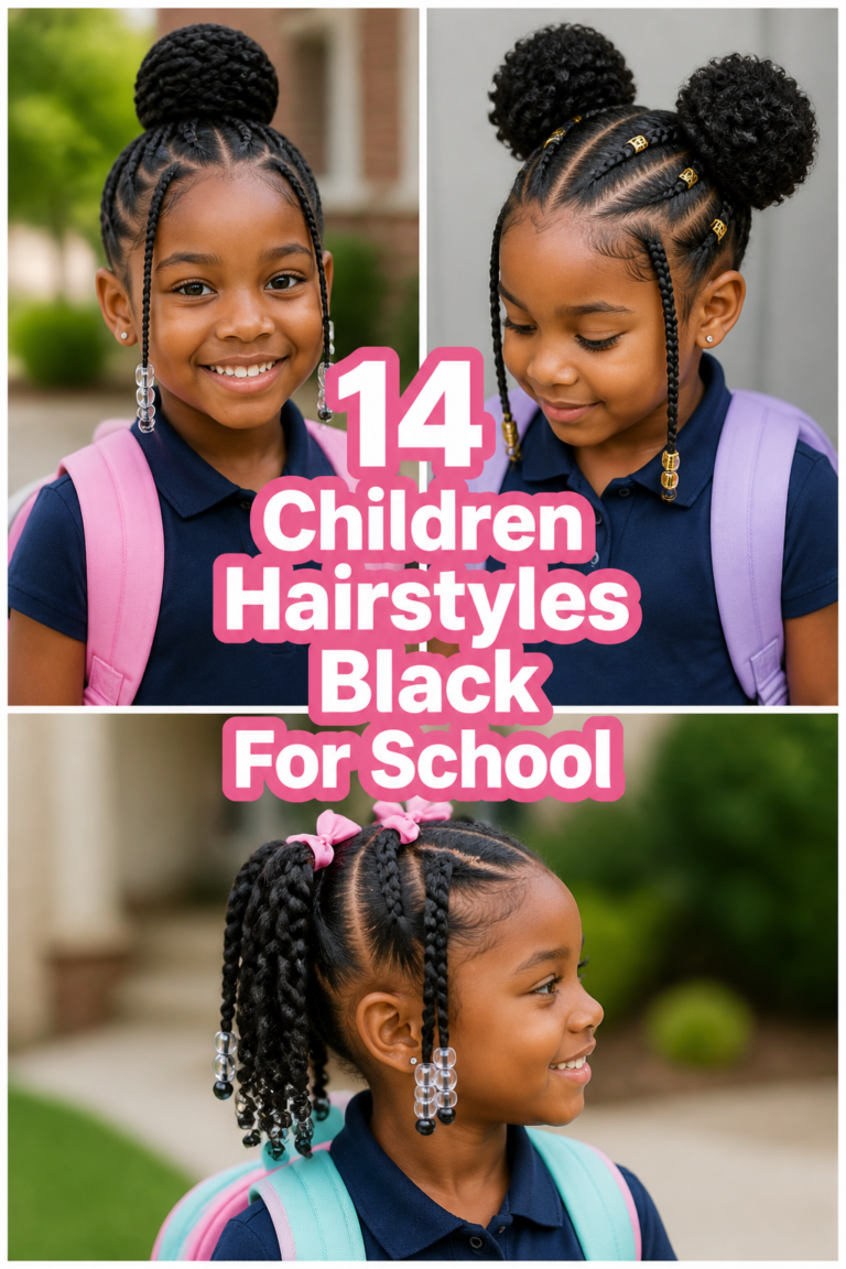 📚 14 Children Hairstyles Black For School