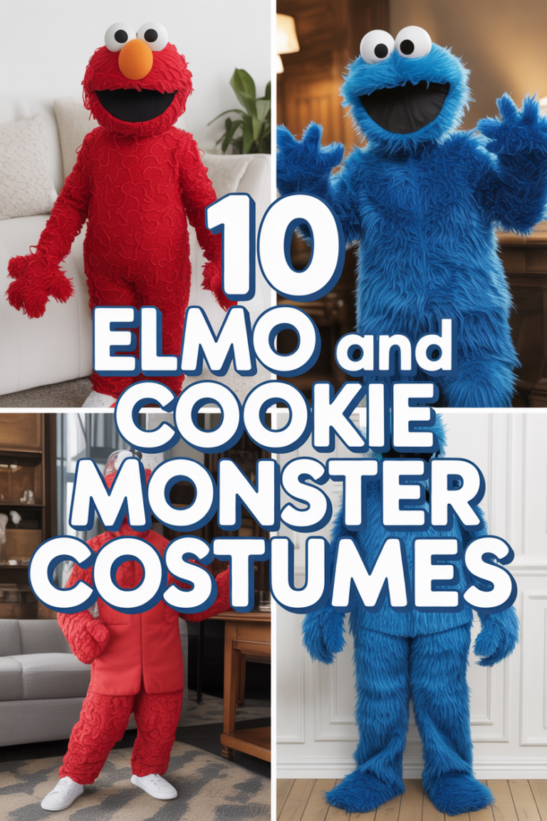 🍪 10 Elmo And Cookie Monster Costumes