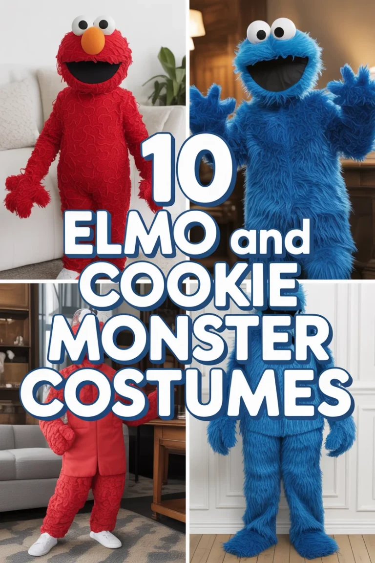 🍪 10 Elmo And Cookie Monster Costumes