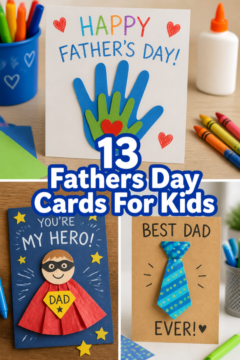 🎨 13 Fathers Day Cards For Kids