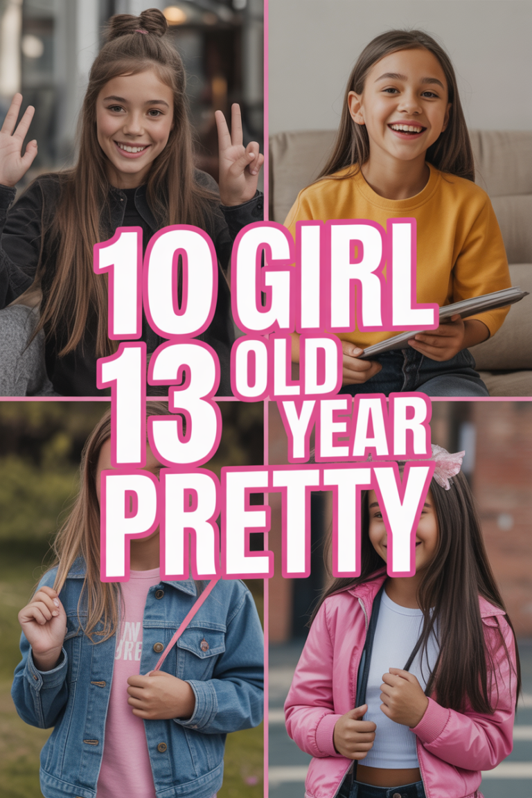 ✨ 10 Girl 13 Old Year Pretty