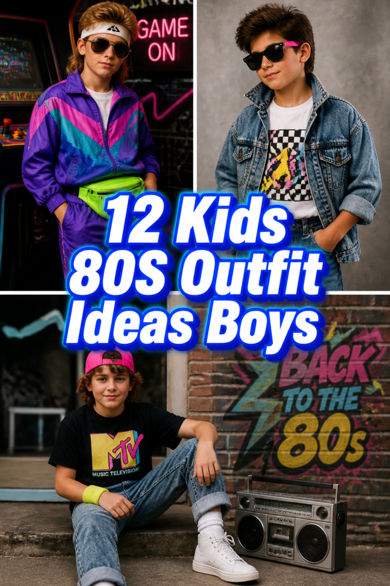 🕺 12 Kids 80S Outfit Ideas Boys