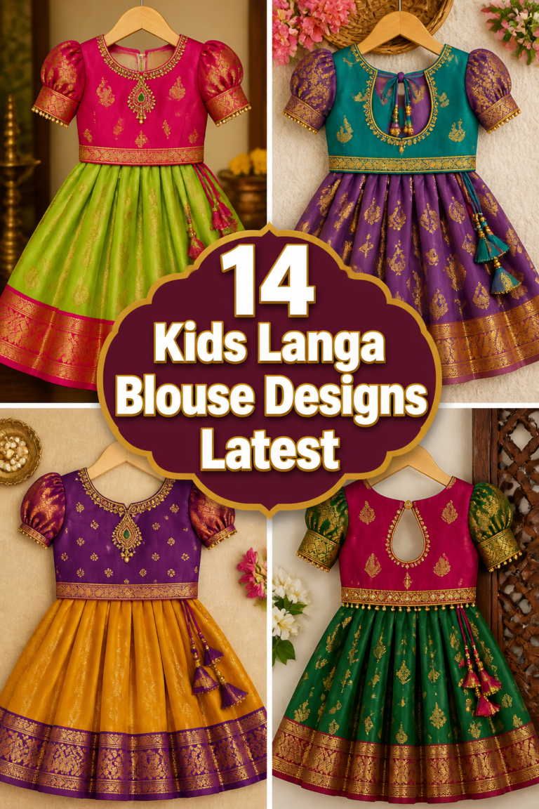 👚 14 Kids Langa Blouse Designs Latest