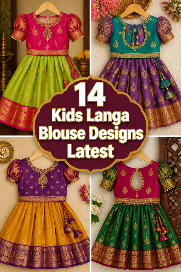 👚 14 Kids Langa Blouse Designs Latest