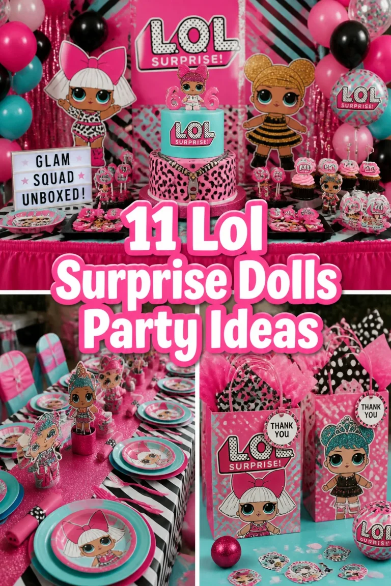✨ 11 Lol Surprise Dolls Party Ideas