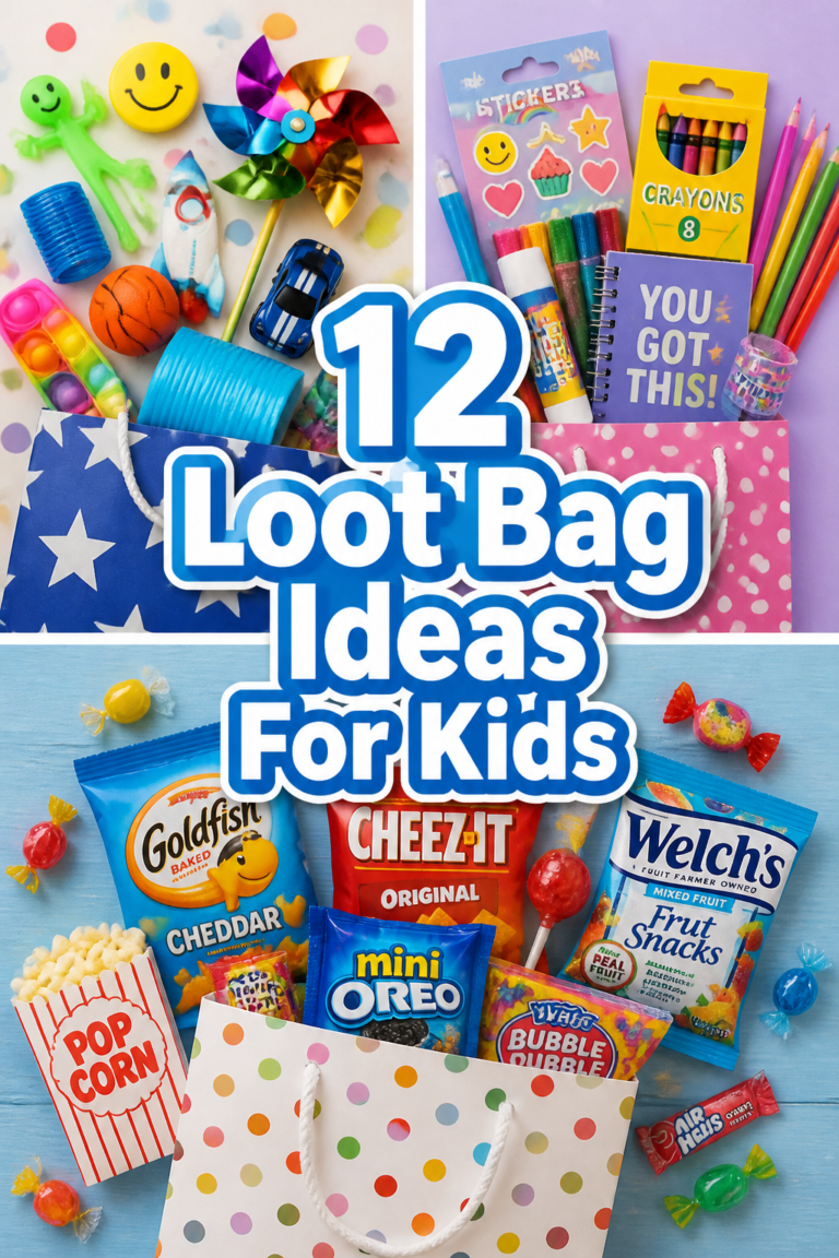 🎁 12 Loot Bag Ideas For Kids