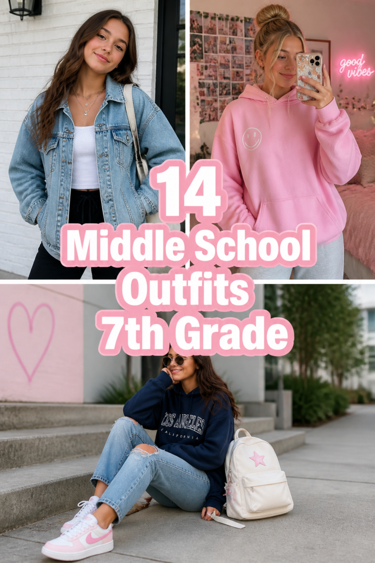 ✨ 14 Middle School Outfits 7th Grade