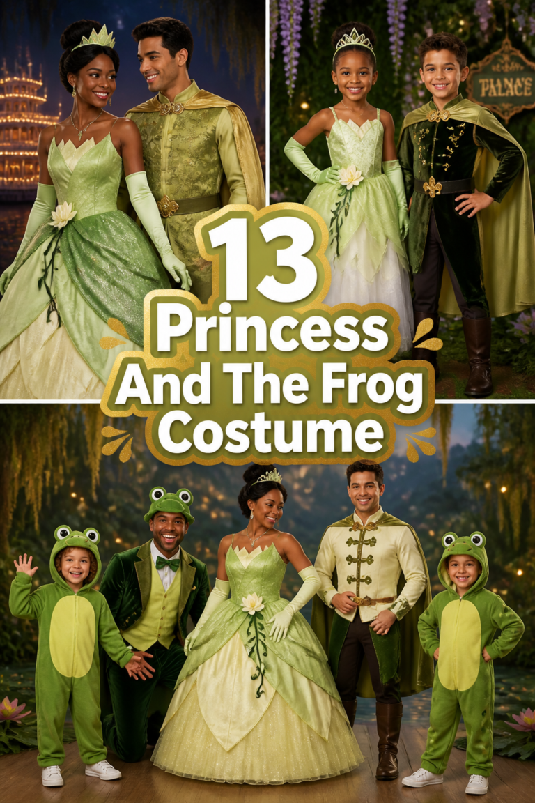 🐸 13 Princess And The Frog Costume
