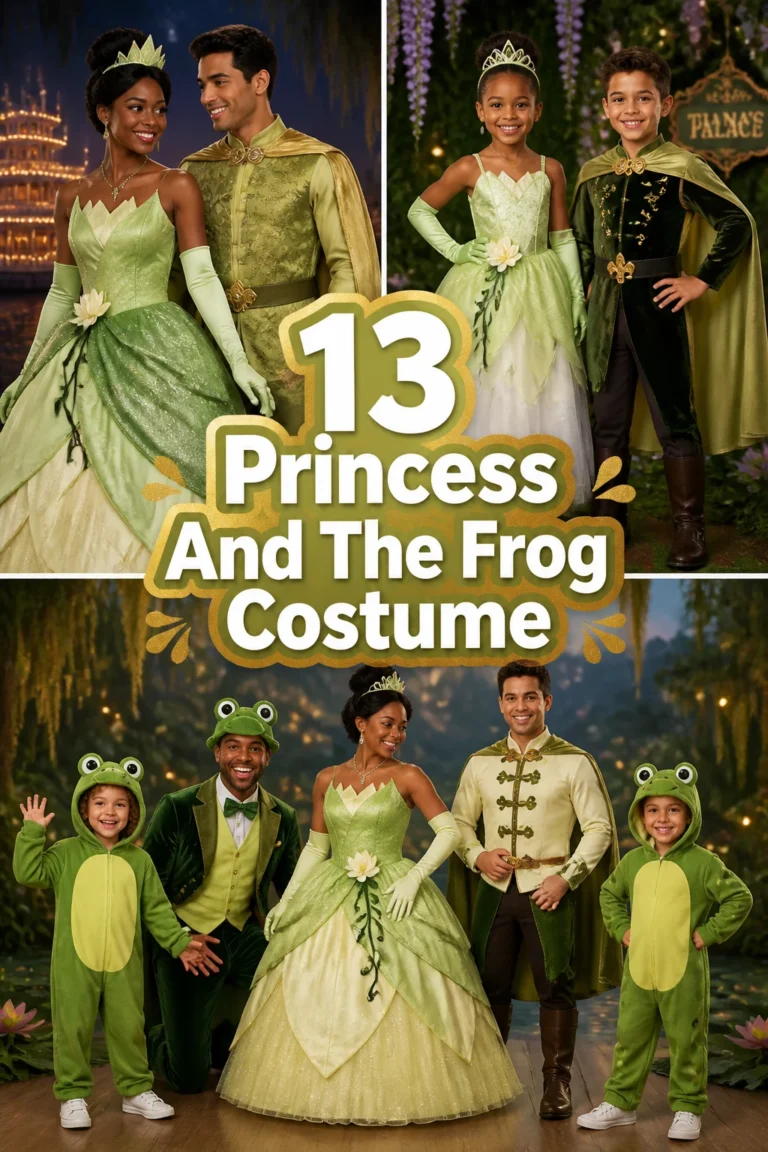 🐸 13 Princess And The Frog Costume