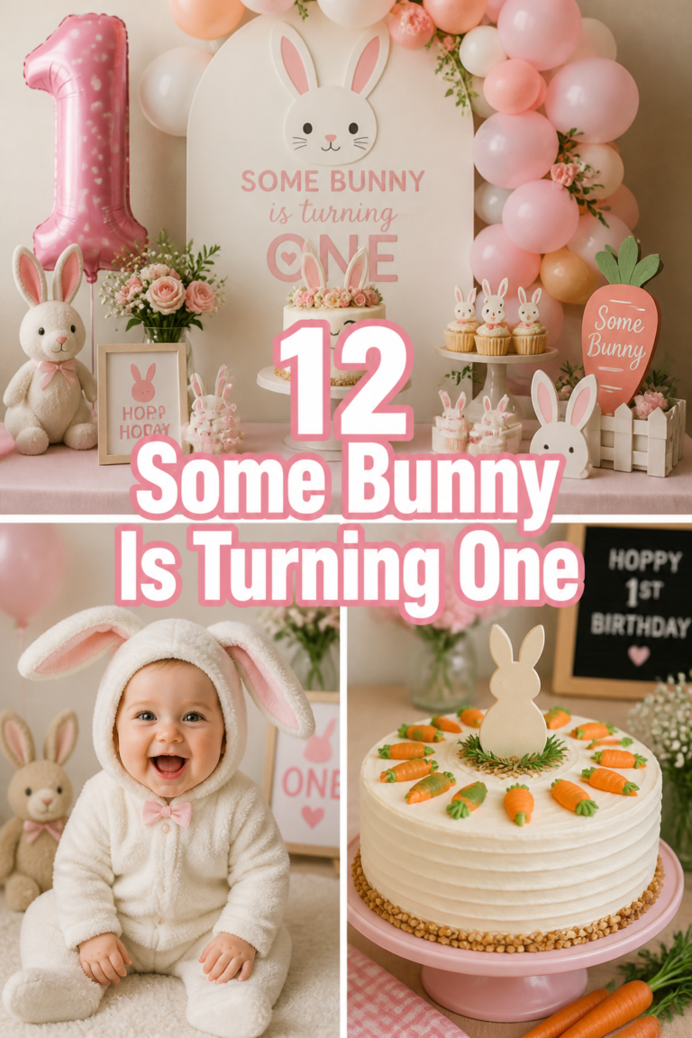 🐰 12 Some Bunny Is Turning One
