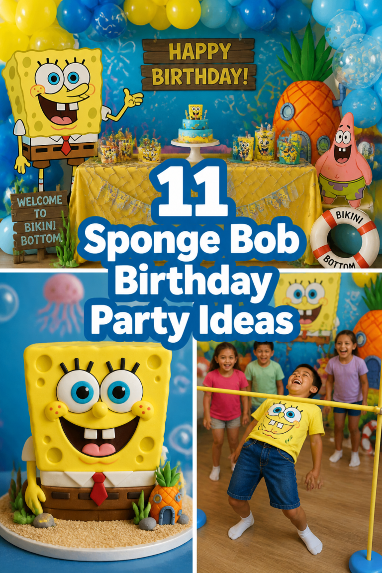 🍍 11 Sponge Bob Birthday Party Ideas