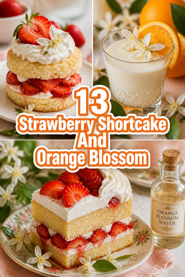 🍓 13 Strawberry Shortcake And Orange Blossom