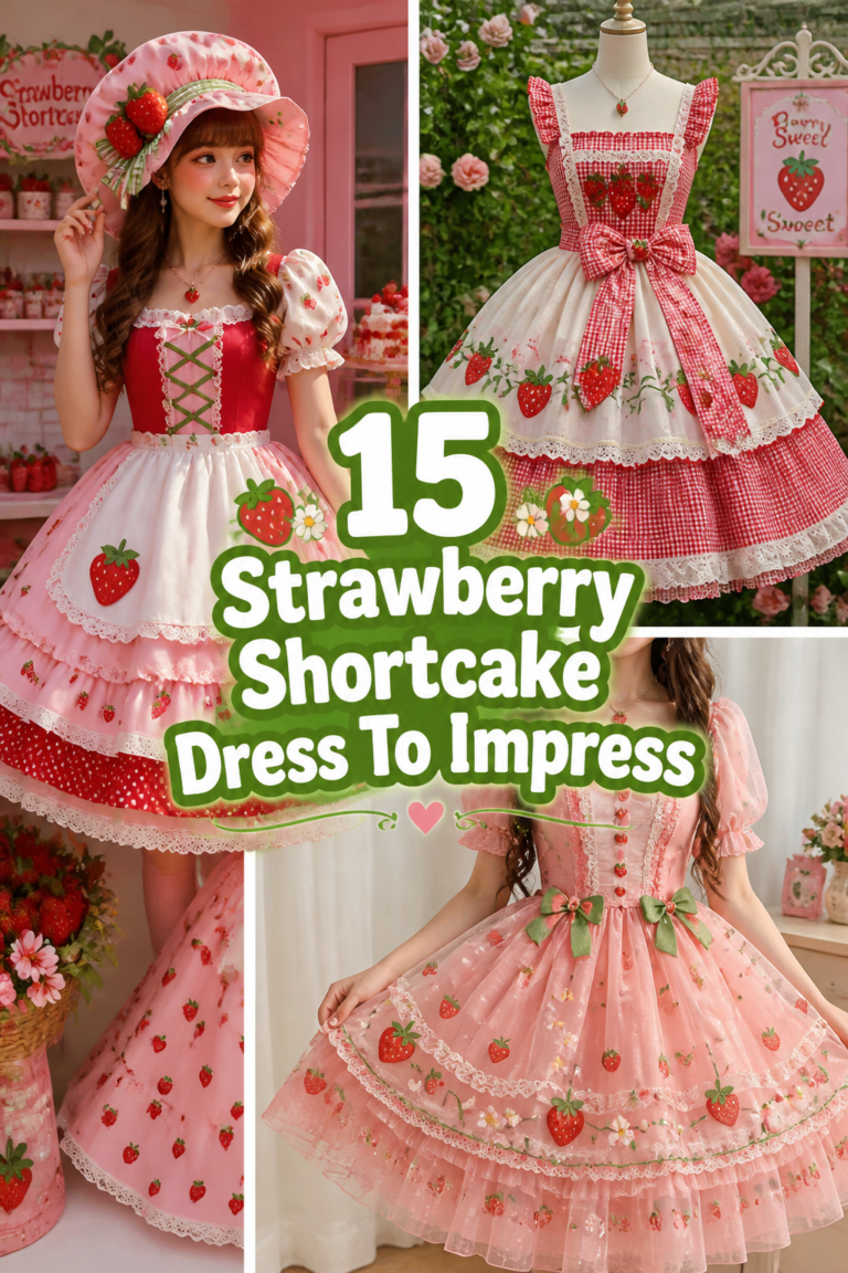🍓 15 Strawberry Shortcake Dress To Impress