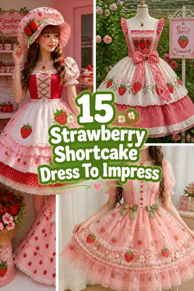 🍓 15 Strawberry Shortcake Dress To Impress