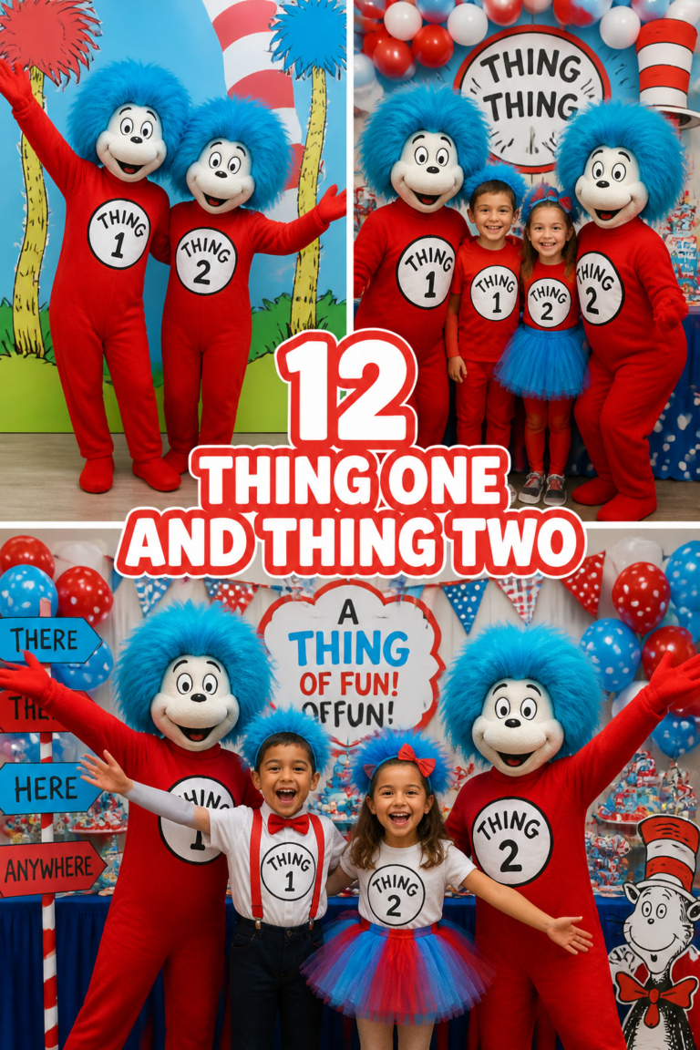 👯 12 Thing One And Thing Two