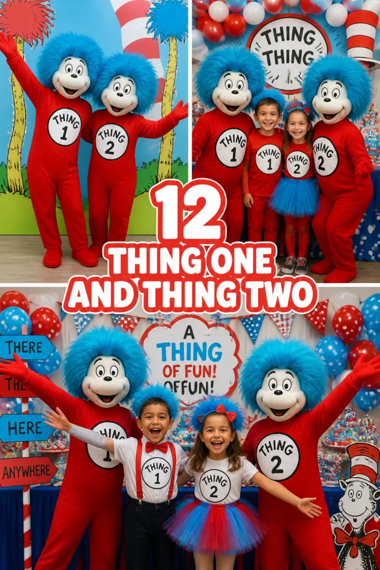 👯 12 Thing One And Thing Two