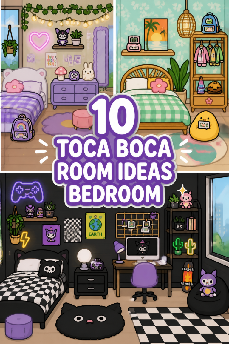 🛌 10 Toca Boca Room Ideas Bedroom