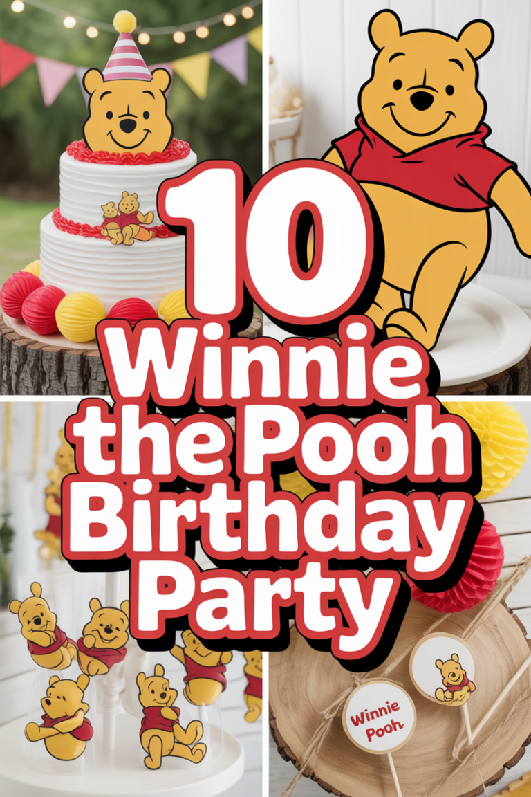 🍯 10 Winnie The Pooh Birthday Party