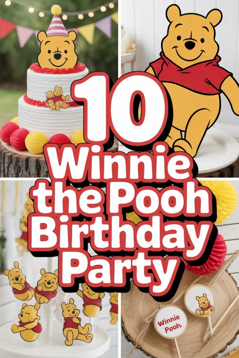 🍯 10 Winnie The Pooh Birthday Party