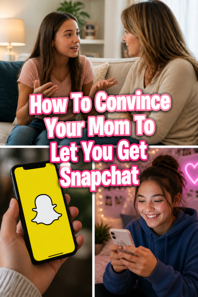 📱 How To Convince Your Mom To Let You Get Snapchat