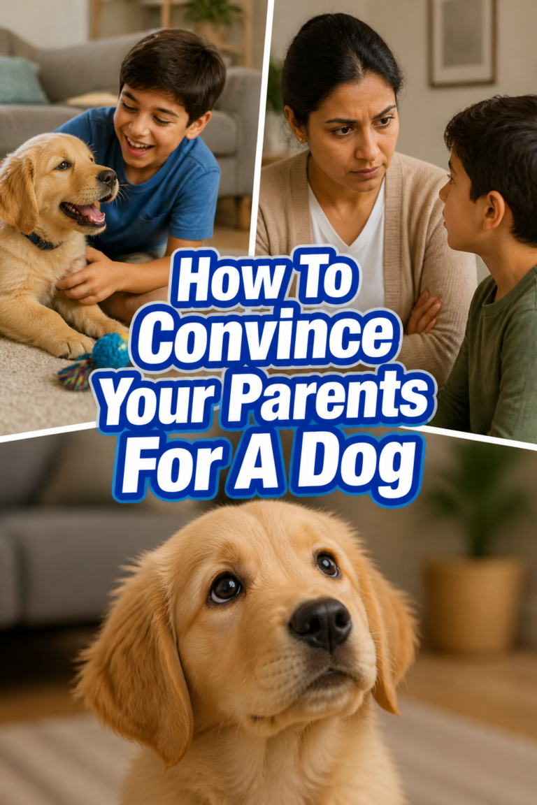 🐾 How To Convince Your Parents For A Dog