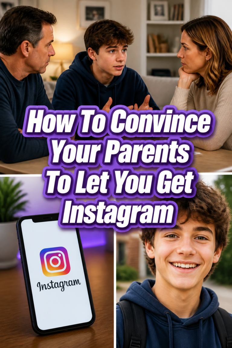 ✨ How To Convince Your Parents To Let You Get Instagram